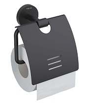 Держатель туалетной бумаги Aquatek Бетта AQ4609MB черный матовый