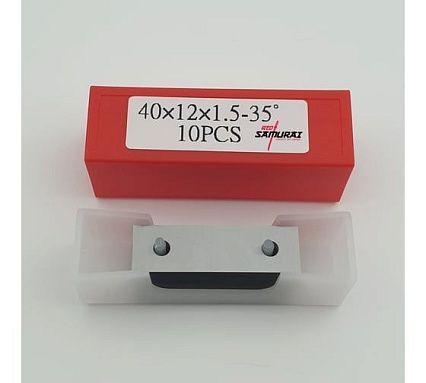 Нож твердосплавный универсальный RED SAMURAI TS 40x12x1,5 (T04F) (10шт.) TPRS0001307