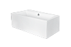 Акриловая ванна Besco Infinity 150x90 L/R
