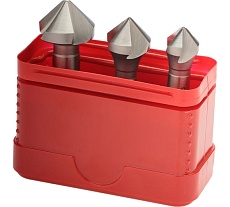 Набор зенковок (3 шт; 12, 16, 20 мм; HSS) Bucovice Tools 741804