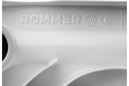 Алюминиевый радиатор Rommer Optima 500 10 секций RAL9016 89559