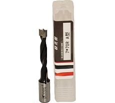 Сверло для глухих отверстий KWS HW 7х43х70 мм, Z=2, R K6 4040-01003-A0770R