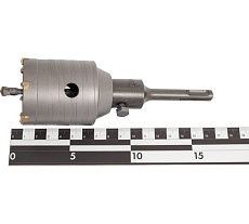 Коронка буровая 55 мм, SDS plus, в сборе Варяг 013545