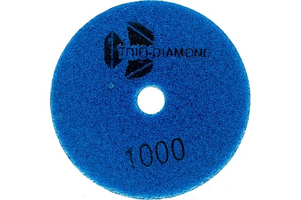 Круг алмазный гибкий шлифовальный Черепашка 100 № 1000 TRIO-DIAMOND 341000