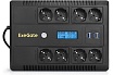 Источник бесперебойного питания Exegate NEO Smart LHB-600.LCD.AVR.8SH.CH.RJ.USB 600VA 360W, LCD, AVR, 8*Schuko, RJ45 11, USB, 4*USB-порта для зарядки, Black 293856