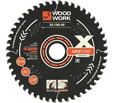 Диск пильный WOODWORK Эксперт 190x2.4/1.6x30 мм, Z=48 A=-5 ATB=15 29.190.49