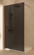 Душевая перегородка Vincea Волк-Ин (Walk-In) VSW-1H120CGBC 120x200 брашированная медь, тонированное