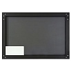 Зеркало Континент Solid Led 100x80 см с подсветкой, черный ЗЛП1607