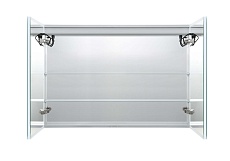 Зеркальный шкаф Aquatek 100x70 см с подсветкой, антипар, хром AQ7103B-MLC