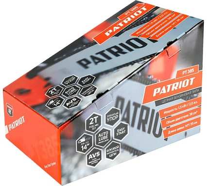 Цепная бензиновая пила Patriot PT 385 220103850