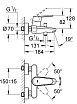 Смеситель для ванны Grohe Eurodisc Cosmopolitan 33390002