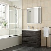 Тумба с раковиной Art&Max Family-M 75 см, 3 ящика, Iron Stone