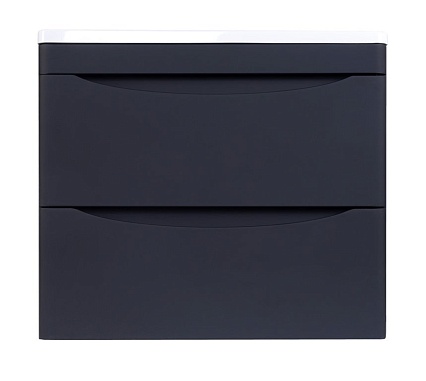 Тумба с раковиной Style Line Бергамо мини Люкс Plus 60 см подвесная