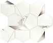 Мозаика Atlas Concorde Marvel Shine Statuario Supremo Platino Hex Shiny 25,1x29 см, A4WV