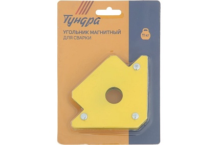Магнитный угольник для сварки 45, 90, 135, усилие на отрыв 11 кг Тундра 3103719