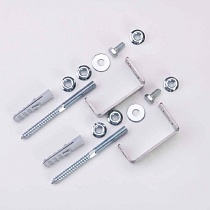 Подвесной унитаз SET Aquatek Классик-015 4в1, кнопка белый