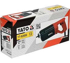 Глубинный вибратор для бетона Yato 1200 Вт, 3.5 м, 35 мм YT-82600