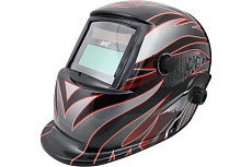 Маска сварщика PERSEY серо-красная абстракция (в сборе) AWT 792925