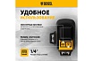 Мультипризменный лазерный уровень Denzel LXI 360-3 Green, 30 м, 520 нм 35079