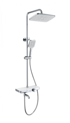 Душевая стойка Wonzon&Woghand WW-B3099-A-CR термостат, хром