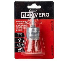 Кордщетка-кисть для дрели нейлоновая 30 мм 830721 Redverg 00006692889