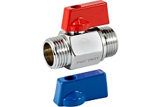 Шаровой кран PROFACTOR PF CHROME MINI для бытовой техники н/н 1/2 PF BMV 353