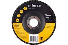 Круг лепестковый (125х22,2 мм; P40) Inforce 11-01-038