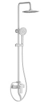 Душевая стойка Wonzon&Woghand Line WW-AE3354-MW белый матовый