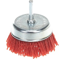 Щетка чашка нейлоновая (75х6 мм) для дрели Skrab 35324