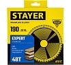 Диск пильный по дереву Точный рез (190x20/16 мм; 48T) Stayer 3682-190-20-48_z01
