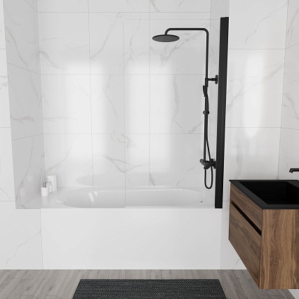 Акриловая ванна Vincea VBT-2B150-FR 150x70 с каркасом