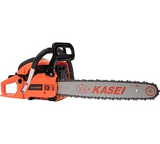 Цепная бензопила Ex Kasei 2 кВт, 2,7 л.с., шаг цепи 0,325, с чехлом YD-45-E