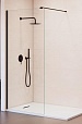Душевая перегородка RGW Walk In WA-210B 70x195 с крючком для полотенца/халата, черный, прозрачное 351021007-14