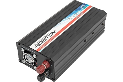 Инвертор 700W две евро розетки Robiton R700 12173