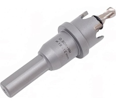 Коронка по металлу HM (19х12 мм; хвостовик 10 мм; комплект) D.BOR HS-HM-12-019-T