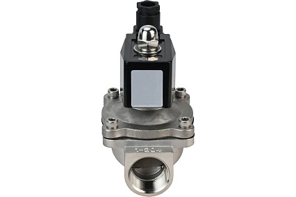 Электромагнитный клапан DN.ru двухходовой VS2W-301V-NO Ду50 Ру10 сталь, VITON 24В DC D130-01870