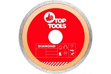 Диск алмазный сплошной (115x22.2 мм) Top Tools 61H355