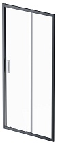 Душевая дверь Am.Pm Gem 100x195 прозрачное стекло, черный
