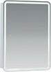 Зеркальный шкаф Aquanet Оптима 60 с LED подсветкой
