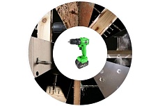 Аккумуляторная бесщеточная дрель-шуруповерт Zitrek Greenpower 20 Pro 063-4060