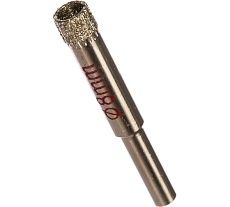 Коронка алмазная по стеклу и керамике (2 шт; 8 мм) Практика 777-239