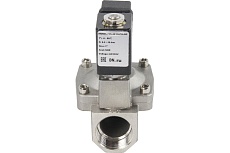 Электромагнитный клапан DN.ru VS2W-401N-PU-NC Ду25 Ру10 сталь 220В AC пилотный D130-01279