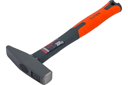 Слесарный молоток Tulips Tools 300 г, фиберглас IS12-503