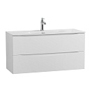 Тумба с раковиной BelBagno Marino-Cer-Mini 100 см Bianco Lucido