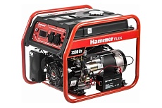 Бензоэлектростанция Hammer flex электрозапуск 3.5квт 220в 50гц бак 15л непр.9ч 13180 GN4000E
