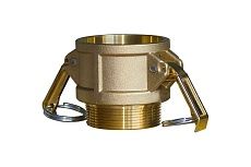 Камлок типа B (розетка; наружная резьба BSP; 25 мм-1&quot;; латунь) TITAN LOCK TL100BBR