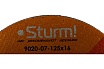 Диск отрезной по металлу (125х1,6х22,2 мм) Sturm 9020-07-125x16