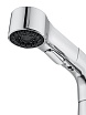 Смеситель для раковины Wonzon&Woghand WW-121B108-CR выдвижной излив, хром