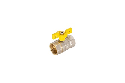 Шаровой кран для газа СТМ ГАЗ 1", г/г, бабочка CGFFB001