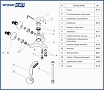 Смеситель для ванны WasserKRAFT Isen 2601